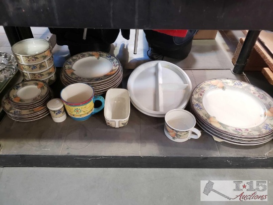 Mikasa Intaglio Garden Harvest China set and more