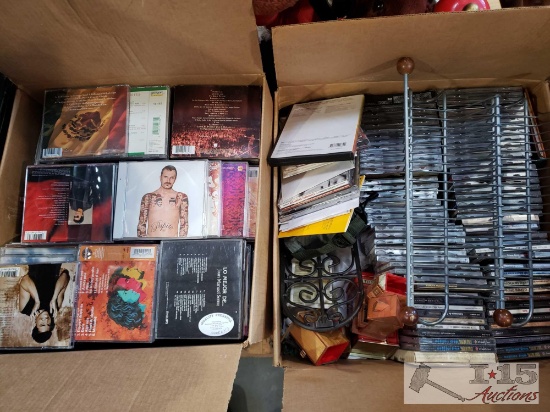 CDs and other miscellaneous decorations