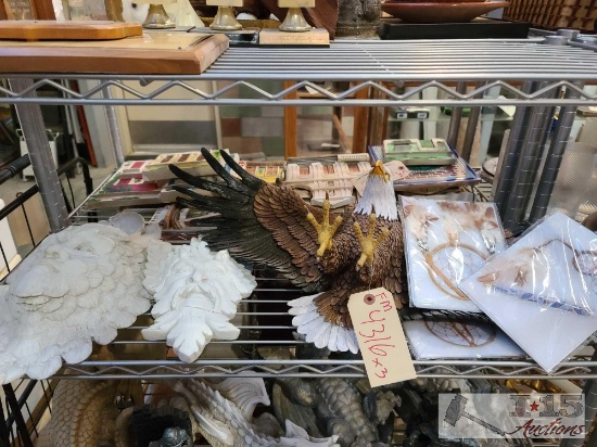 Face Statues. Dragon Statues.