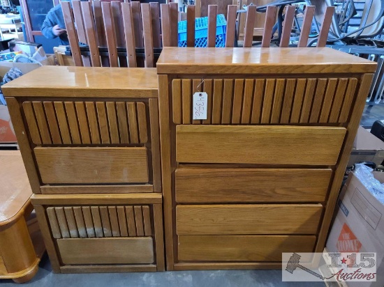 Dresser. Night Stands. Bed Frame