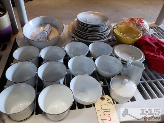Noritake China and Misc Glass
