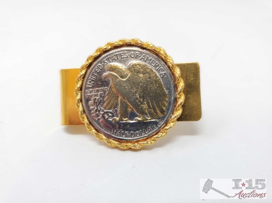 Half Dollar Money Clip