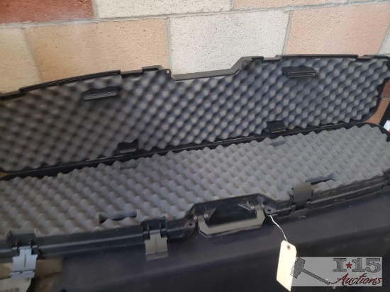 2 Hard Rifle Cases and 1 Soft Rifle Case