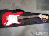 Fender Squier Mini Electric Guitar with Soft case