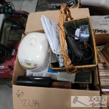 Rice Cooker, Microwave, Purse, Basket, Picture Frames, And Decor