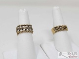 Two 14k Gold Rings, 11.9g