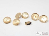 7 14k Gold Pins -10.2g