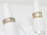 Two 14k Gold Rings, 11.4g