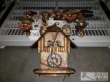 Mini Cuckoo Clocks and One Cuckoo Clock