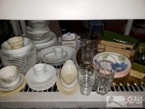 Yorkshire China, Corelle Glassware, and more