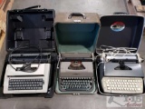 Three Typewriters