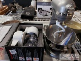 KitchenAid professional 5 Plus Mixer with attachments