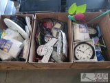 Thermostats, Unopened Crew Socks, Clocks, and More