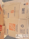 Small Lowe's and Home Depot Cardboard Boxes