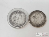 2 1804 Liberty Coins