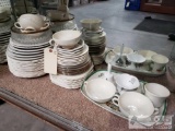 Misc China Plates, Bowls, and Serving Tray