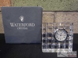 Waterford Crystal Clock with Original Box