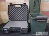 2 Hard Cases, 1 With Foam Inserts