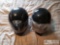 2 Motorcycle Helmets