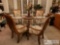 Dinning Room Table, 4 Chairs and Lazy susan