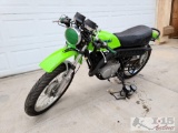 1974 Vintage Kawasaki 175 Motorcycle