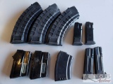 5 AK-47 Magazines, 2 Para Ordnance Pistol Magazines, and 3 Misc Magazines