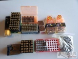 Various Ammo, .22 S-LR-Hornent, 7.65 Browning Blanks, .40 S&W, .25 Auto, and More