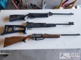 3 Pellet Guns, Daisy, Marksman, and Gamo