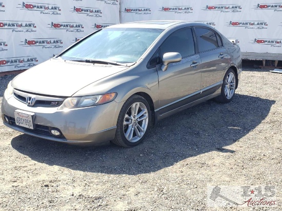 2007 Honda Civic Car CURRENT SMOG SEE VIDEO