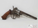 Belgian Antique Meyers Brevete Pinefire Revolver