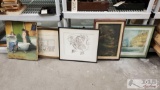 5 Framed Artwork