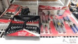 Two New Husky screwdriver sets and new Husky Wrench set