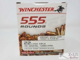 Approx 555 Rounds Of 22 LR 36 Grain 1280 FPS- Hollow Point Copper Plated