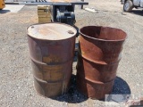 2 55 gallon drums