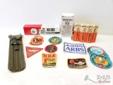Patches, Stickers, Approx 20 .30 CAL Rifle Phosphor Bronze Brushes, Gun Cleaning Patches, 12 Gauge