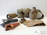 2 Holsters and Military Gear