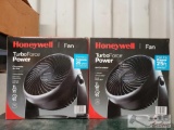 2 Honeywell Portable Fans