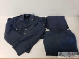 Air Force Dress Coat And Two Pairs Of Dress Pants