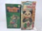 Smoking And Shoe Shining Panda Bear Toy In Box And Shoe Shine Bear Box