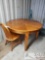 Wooden Table With Chair