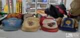 7 Vintage Hats, 2 Sweaters