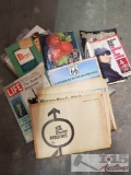 1950s Magazines, Restaurant Menus, Maps, Newspapers, and More