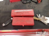 Snap-on Metal Cases. Pocket Knife. Chevy Key Tools