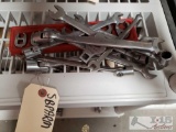 Snap-on Crowsfoot Set & Snap-on Wrenches