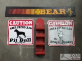 Caution Signs, Wall Decor