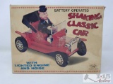 Vintage Battery Operated Shaking Classic Car Toy
