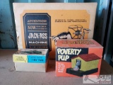 Vintage Battery Operated Toys & Jack-Ass Cigarette Dispensing Machine