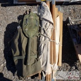 Two Cots, One Military Shovel, Tool Bag And More!!