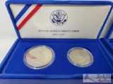 1992 White House 200th Anniversary Coin, 2004 Thomas Alva Edison Commemorative Coin, And United