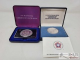 1973 Bicentennial Commemorative Silver Medal, 1975 Bicentennial Medal Cmmemorating The Battle Of